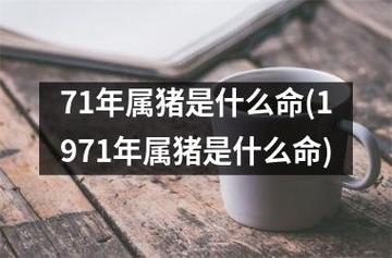 1971年属猪的女人命运 属猪女下半生孽缘是什么意思？