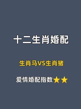 属猪的属马的人婚姻如何 属马和属猪的婚姻能走一辈子吗是什么意思？