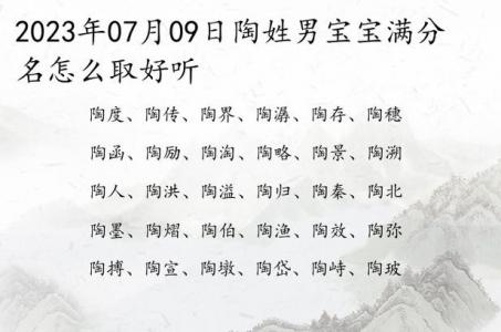 小宝宝起名字姓陶 全国姓陶有多少人